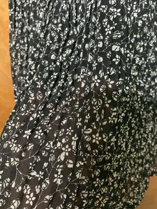 With Tag Gorgeous Black  Floral Print Dress