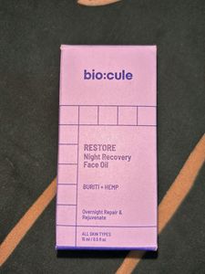 Bio:cule Restore Night Recovery Face Oil