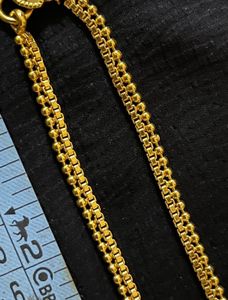 Gold Color Anklets - Simple And Elegant