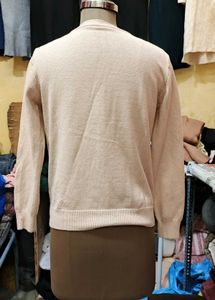 Cute Beige Cardigan with Teddy