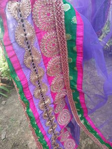 Green Lenhga Choli With Dupatta