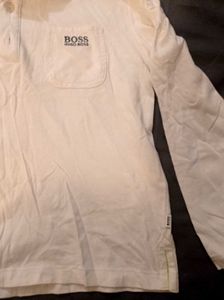BOSS Long Sleeve Polo Shirt