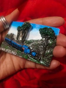 Beautiful Darjeeling Toy Train Fridge Magnet
