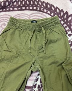 Olive Green Cargo Pants