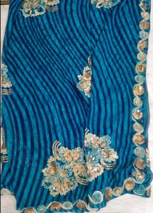 Sequence Georgette Saree