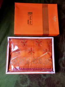 Kesari Nandan Orange Saree