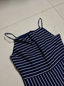 Navy Blue Slip Dress