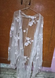 Mesh Sheer Shrug Plus Size.