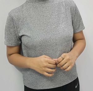 Mock Neck Top