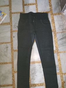 High Waisted Black Jeans