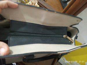 Colorblock Tote Bag