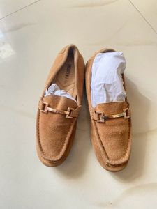 Stylish Suede Loafers genuine leather