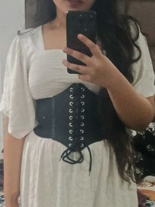 White Midi Dress