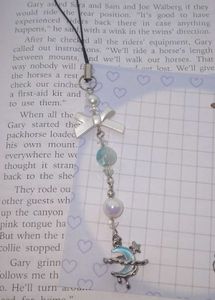 Celestial Moon &amp; Star Phone Charm