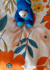 Free Small Teddy With Kids Purse