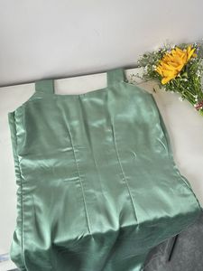 Elegant Rachel Green Slit Dress