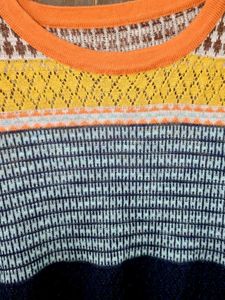 Striped Knit Top