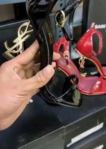 YSL Saint Laurent Black Heels