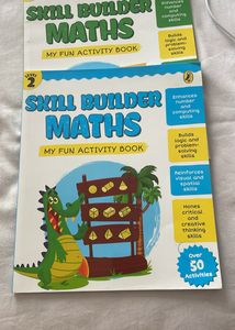 Skill builder Maths Level 2&3, Set of 2 Books