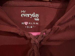 Brown Hooded T Shirt