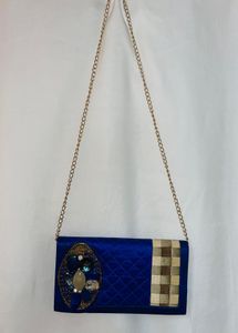 Dubai Blue Sling Bag High Quality Brand