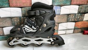 Inline Skating Shoes Adjustable Size LED Wheels