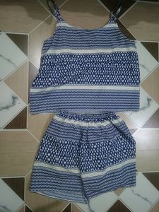 Cord Set 💙 Blue White 🤍