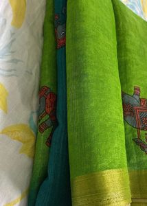 Green Saree