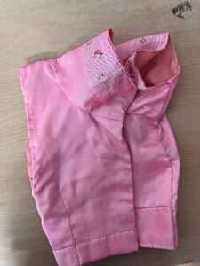 Pink Embellished Saree with Blouse