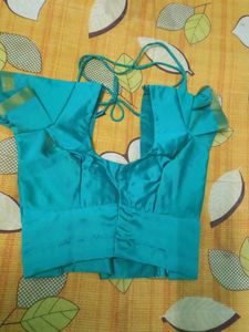 Sea Green Stitched Blouse