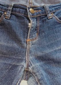 BLUE Y2K LOW RISE JEANS