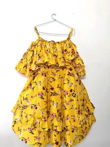 I AM Selling A Floral Dress.