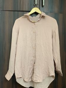 Blush Pink Button-Down Shirt