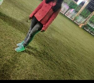 Woolen Coat Tomato Orange Color,