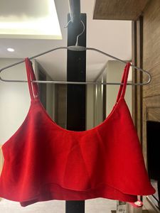 Forever 21 Red Crop Top