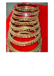 Golden Bangle Set