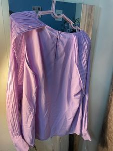 Zara Pleated Sleeve Top(negotiate able)