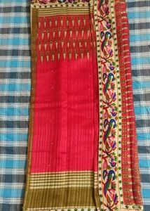 Very Premium Mysore Silk Modern Design Saree