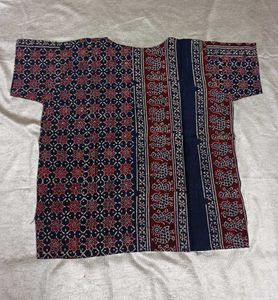 Ethnic Print Kurta Top