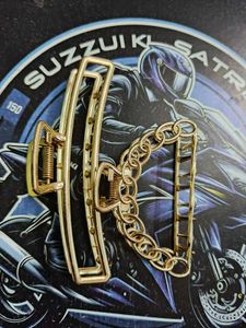 Golden Hair Claw Clips metal