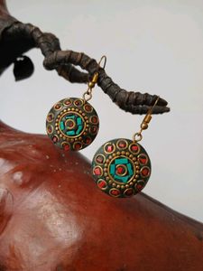 Multicolour Tibetian Jewellry Set