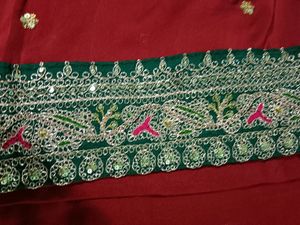 Saree With Blouse Piece