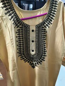 a embroidery kurta