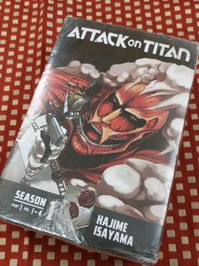 Attack On Titan 1-2-3-4 Box Set