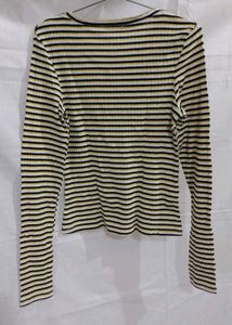Striped Long Sleeve Top
