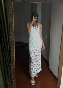 NEW LOOK Lace Maxi With Side Slit Detail
