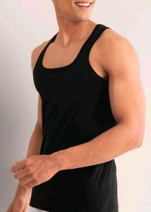 DAMENSCH Regular Fit Square Neck Vest for Men
