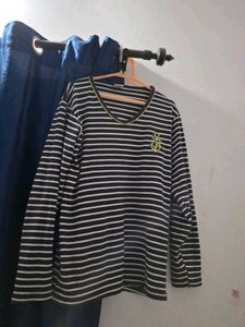 Striped Long Sleeve Top