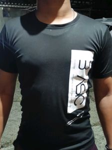 Black Graphic Tee