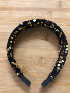Black Sequin Headband